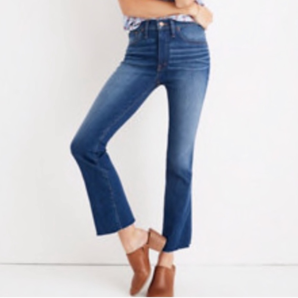 Madewell: Cali demi boot jeans